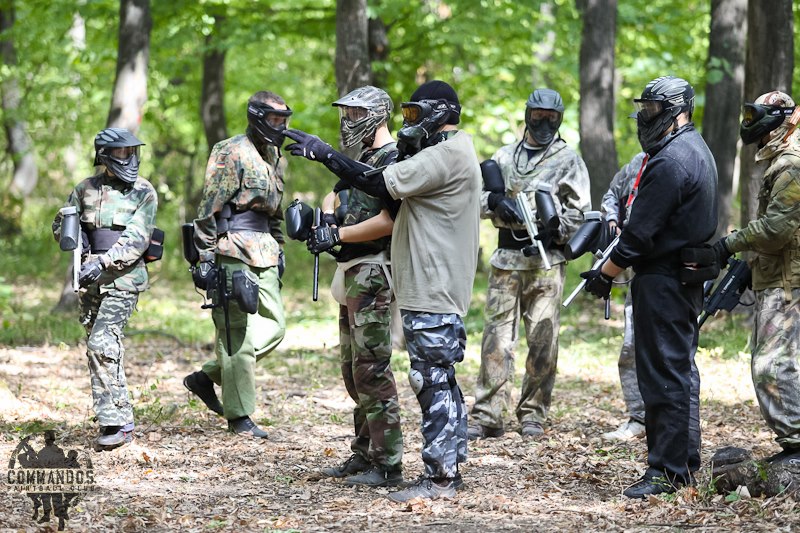 Commandos Paintball Club The main paintball battlefield in Moldova
